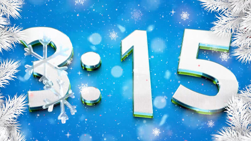 Blue Christmas EDM Countdown